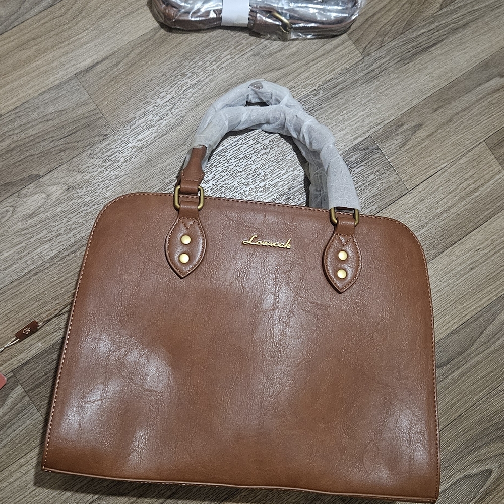 Brown Leather Handbag